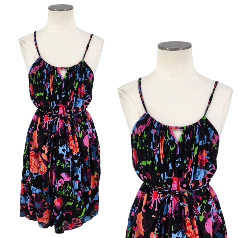 Thakoon Target Resortwear Dress Splatter Maximalist Beach Cruise Ainsley Size XS